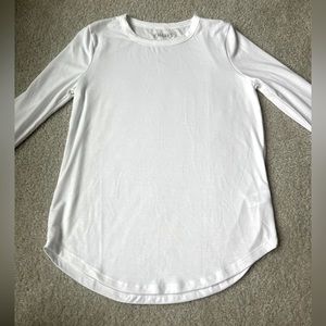 Mudd White Long Sleeve Shirt
